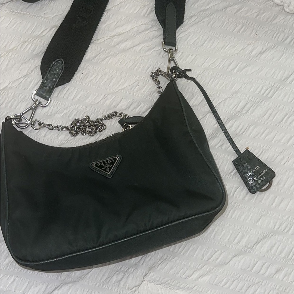 Prada Re-Edition 2005 Re-Nylon bag Emerald